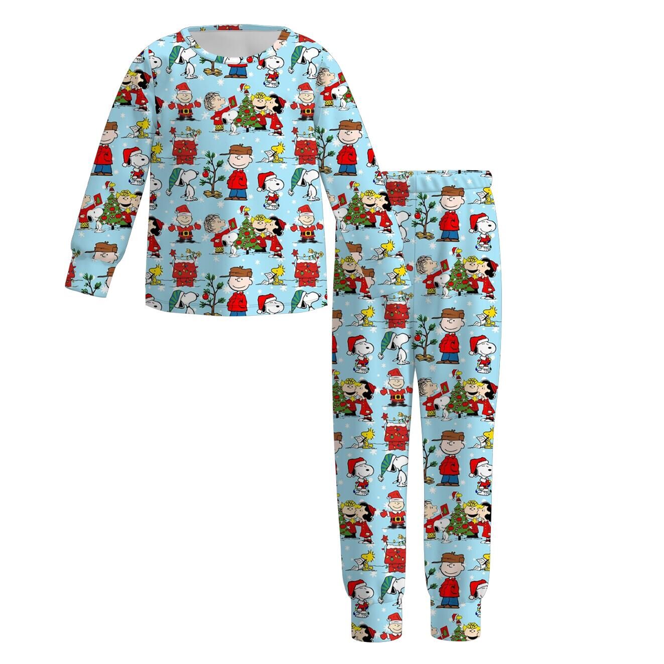 （Pre Order）Daddy and Me Spring＆Summer Cartoon Print Pajamas&Shorts