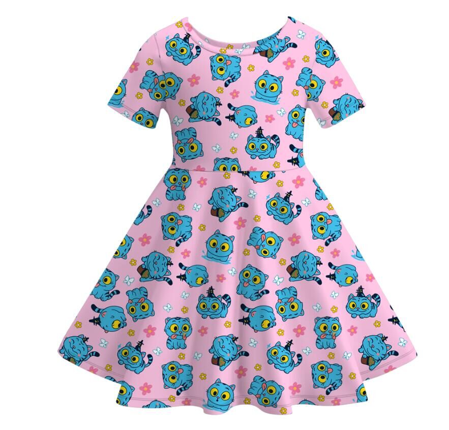 （Pre Order）Girls Movie Character Print Dress