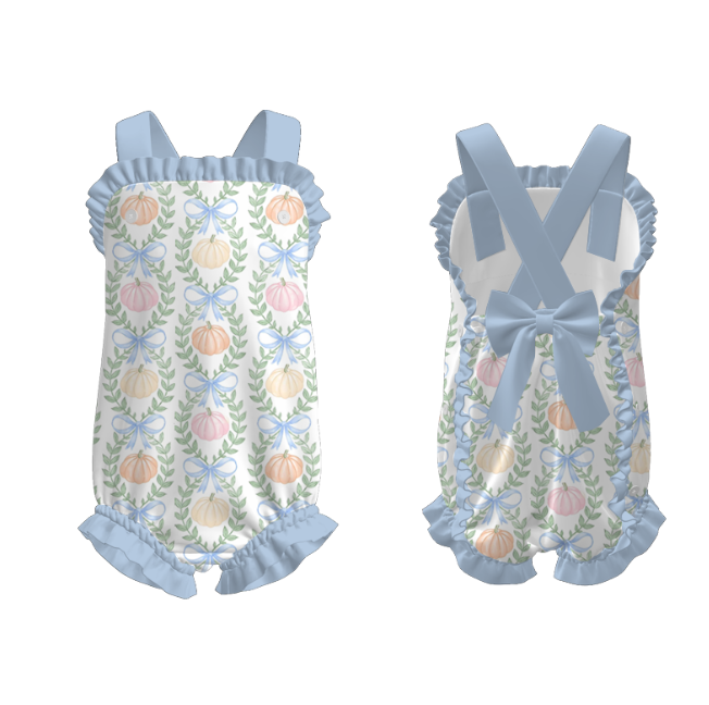 （Pre Order）Toddler Girls Floral Print Romper