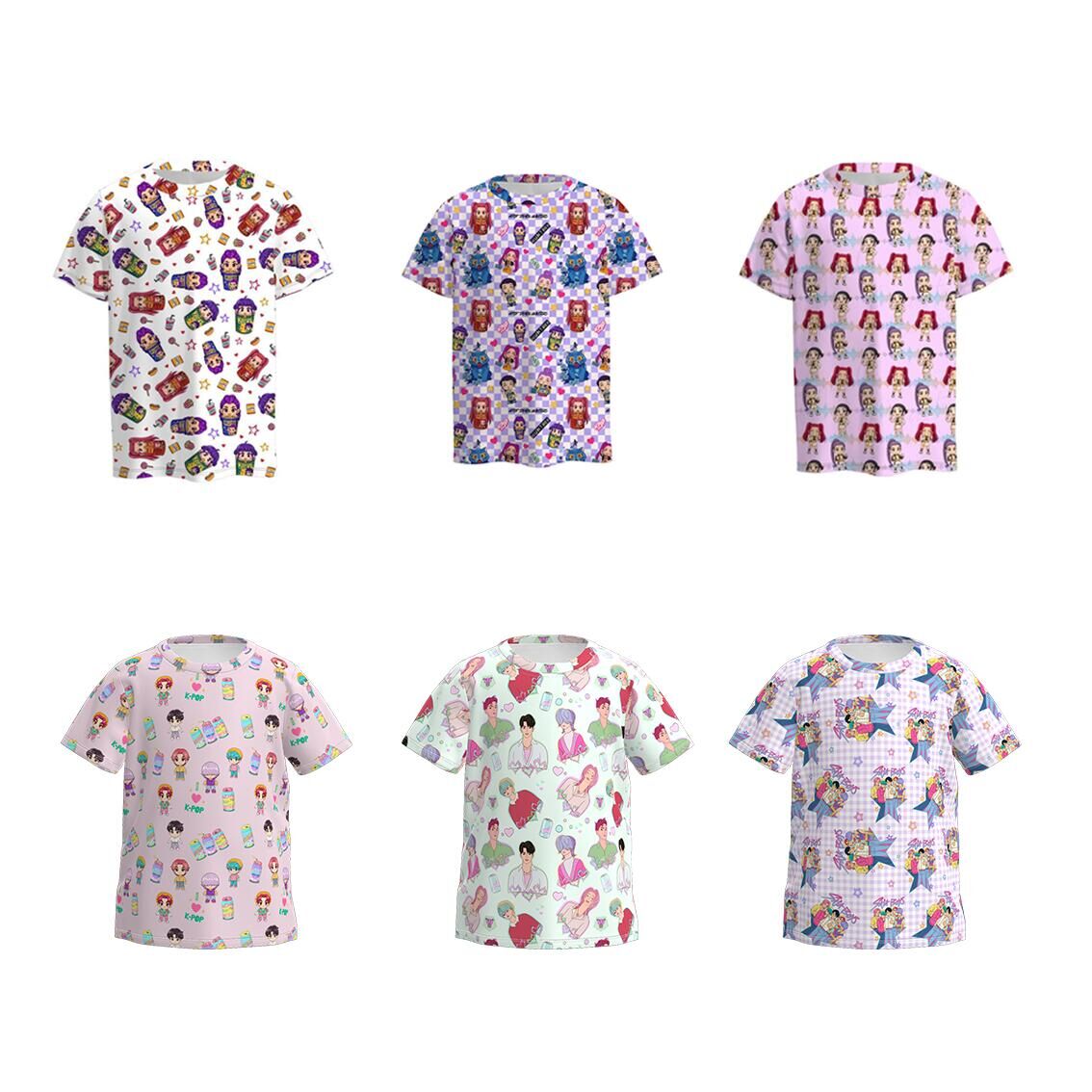 （Pre Order）Boys Movie Character Print Top