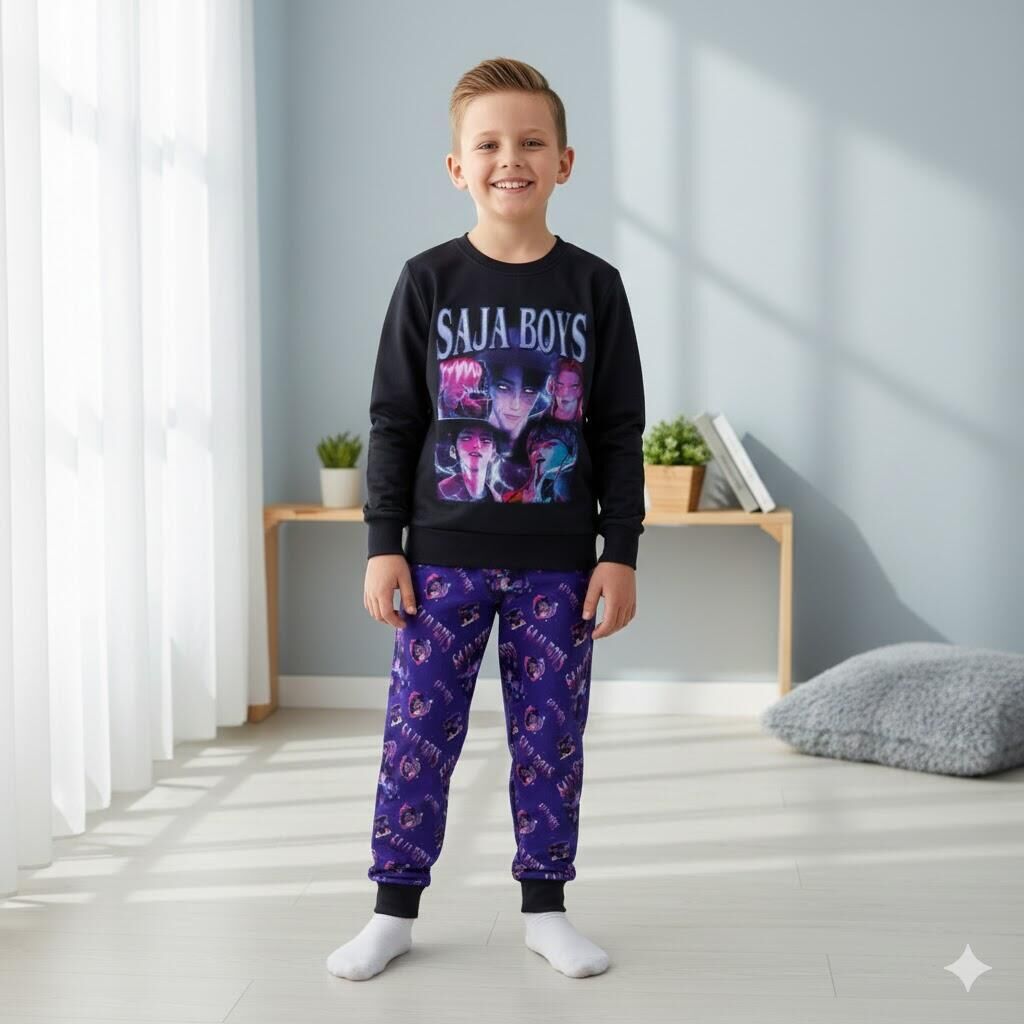 （Pre Order,Prepack Zone）Boys Movie Character Print Set（Mix Size）