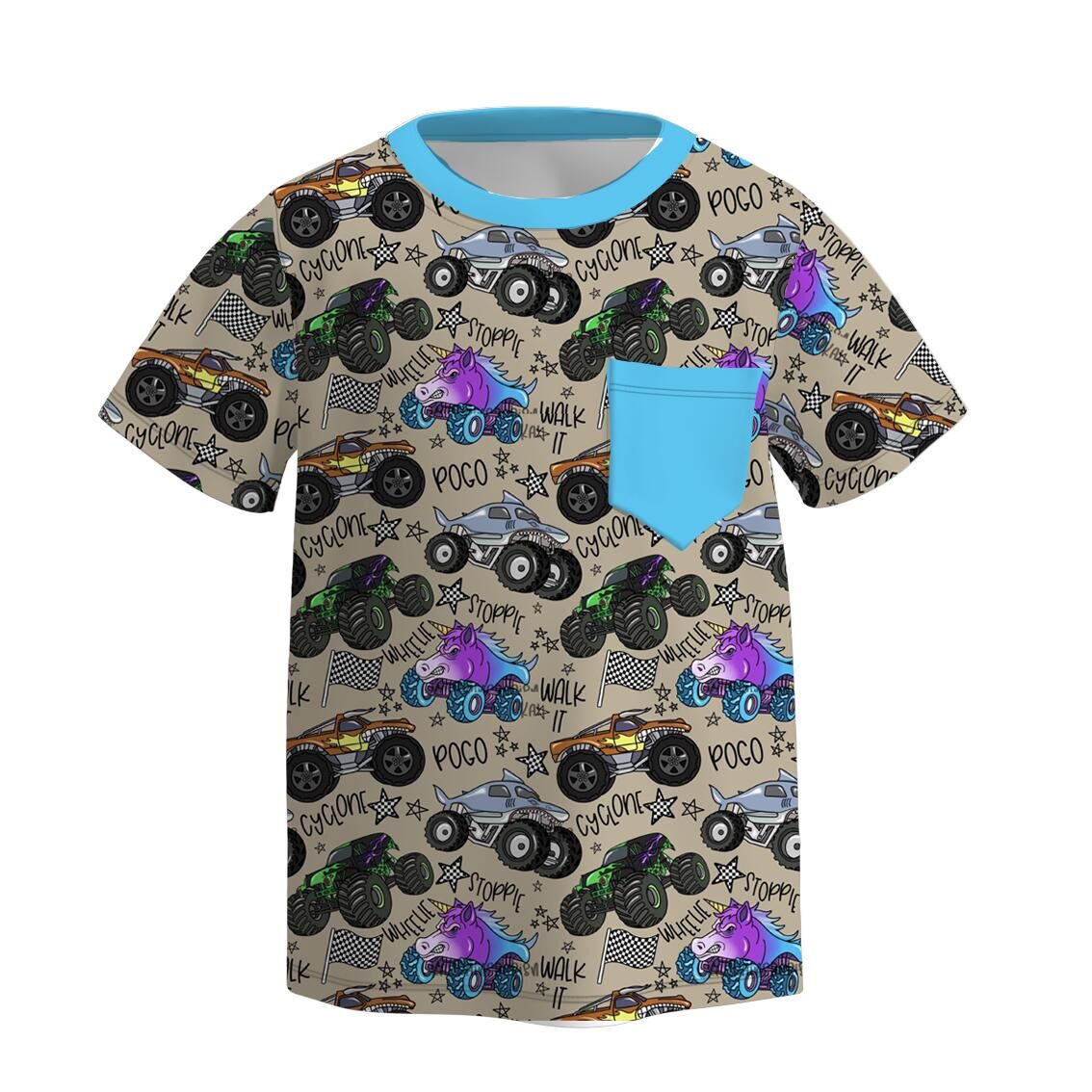 （Pre Order）Boys Spring&Summer Truck Print Top