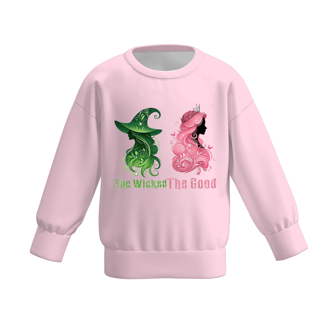 （Pre Order）Girls Spring&Summer Witch Print Sweatshirt