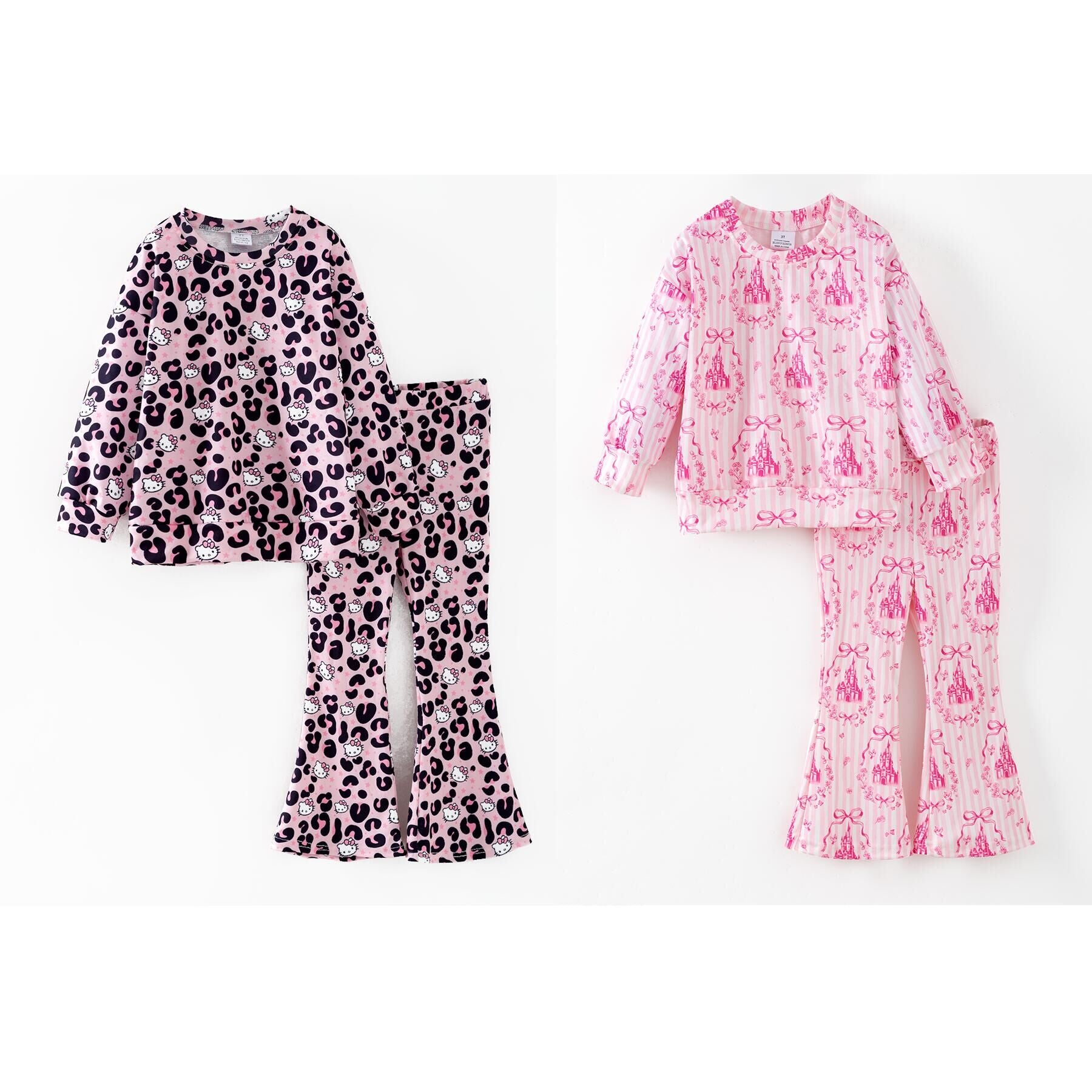 (Pre Order,Prepack Zone)Girls Spring&Summer Print Set(Mix Size)
