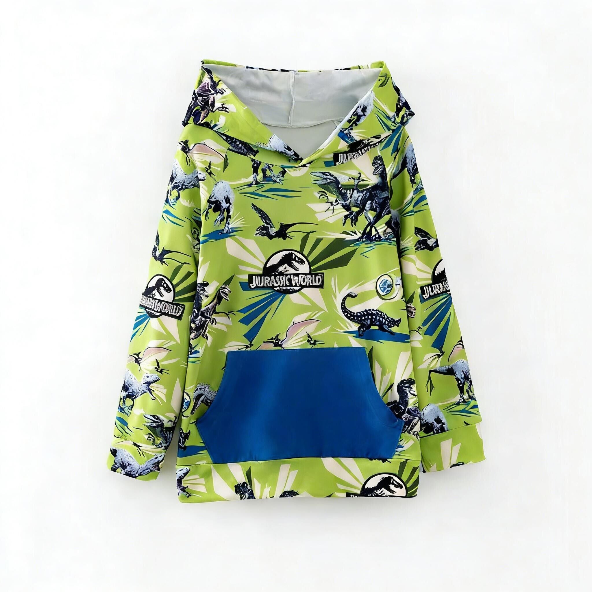 （Pre Order,Prepack Zone）Boys Fall&Winter Dino Print Hoodie（Mix Size）