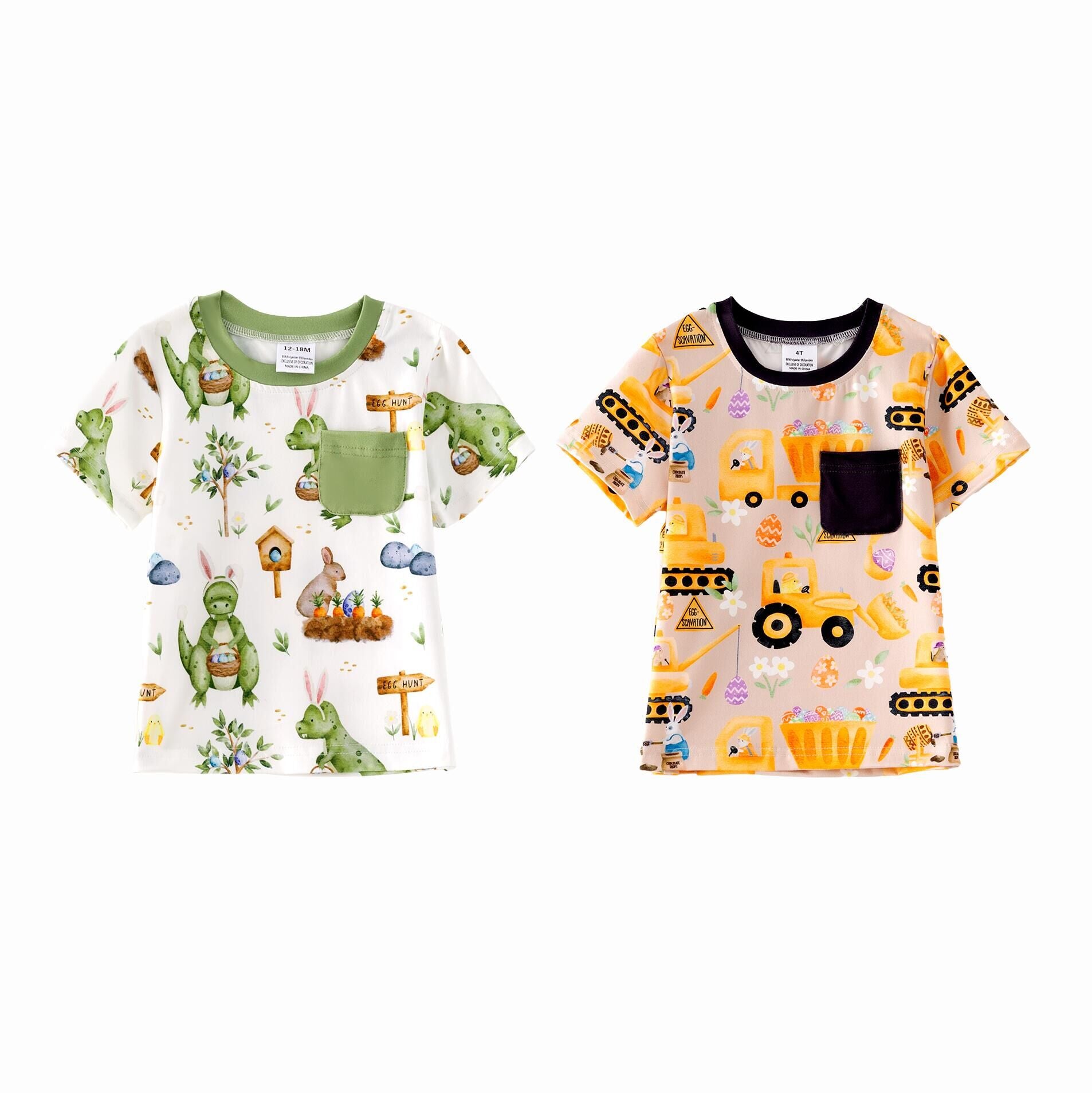 （Pre Order,Prepack Zone）Boys Spring&Summer Print Top（Mix Size）