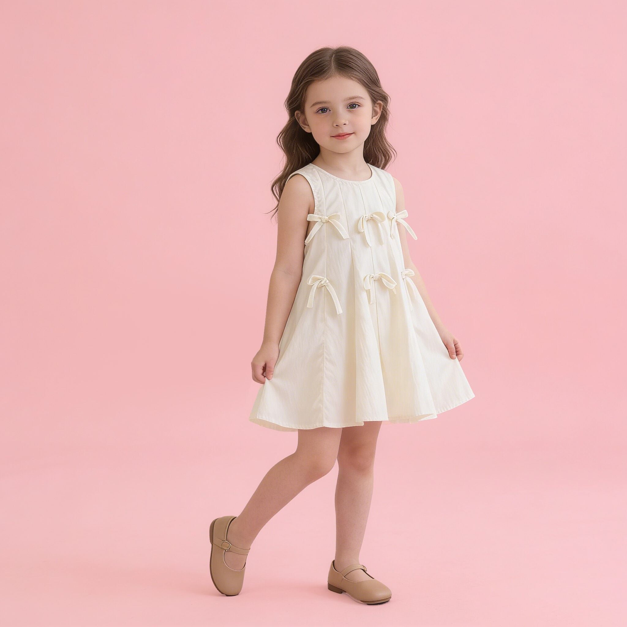 （In Production）Girls Spring&Summer Bow Dress