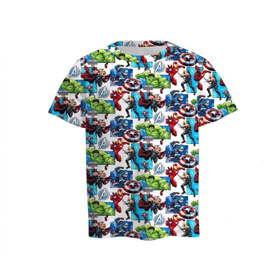 （Pre Order）Siblings Spring&Summer Movie Hero Print Dress,Set&Top