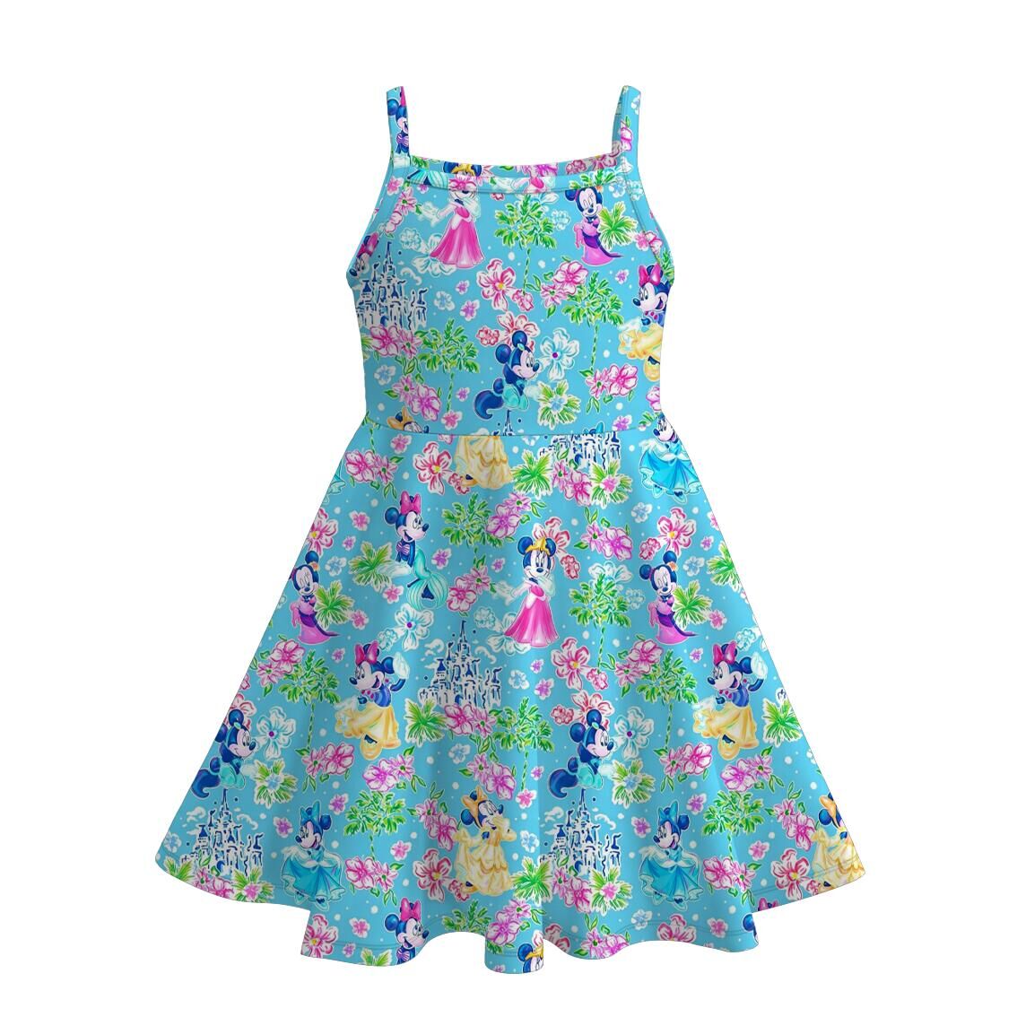 （Pre Order+Prepack Zone）Girls Summer Print Slip Dress
