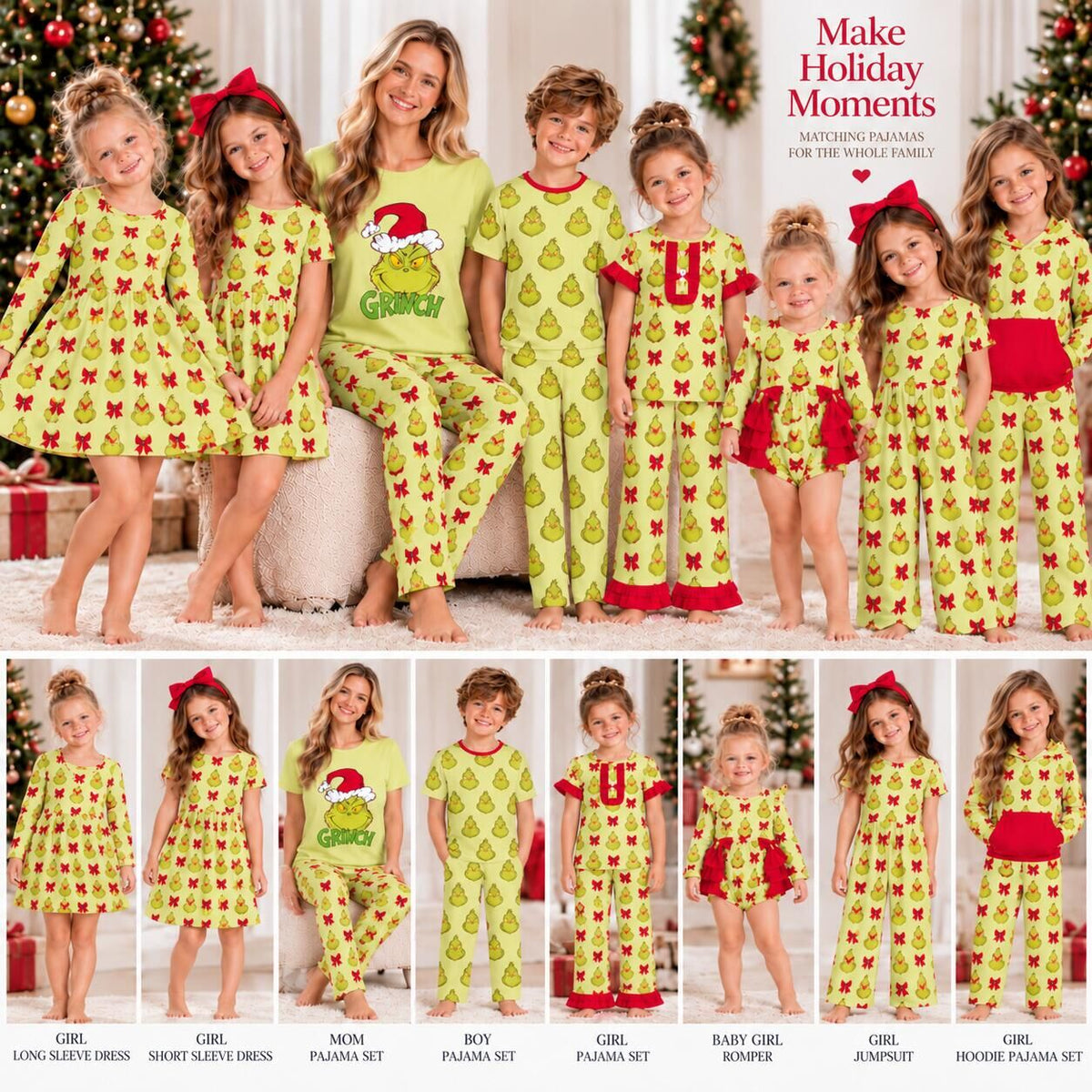 （Weekly Pre-Order）Sisters Christmas Print Dress,Set,Jumpsuit&Romper（Ends 9.20）