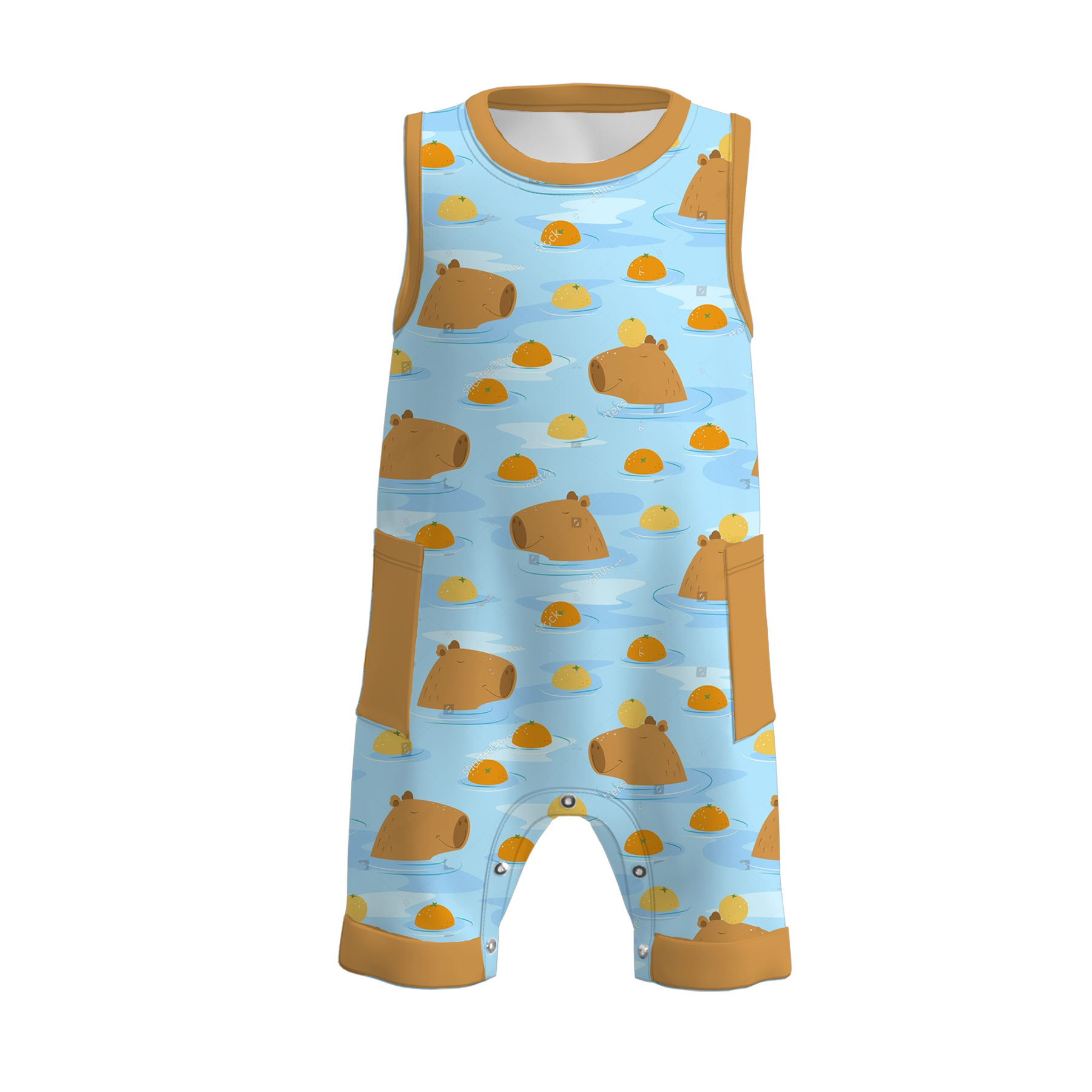 （Pre Order）Family Spring＆Summer Cartoon Print Dress,Top＆Romper