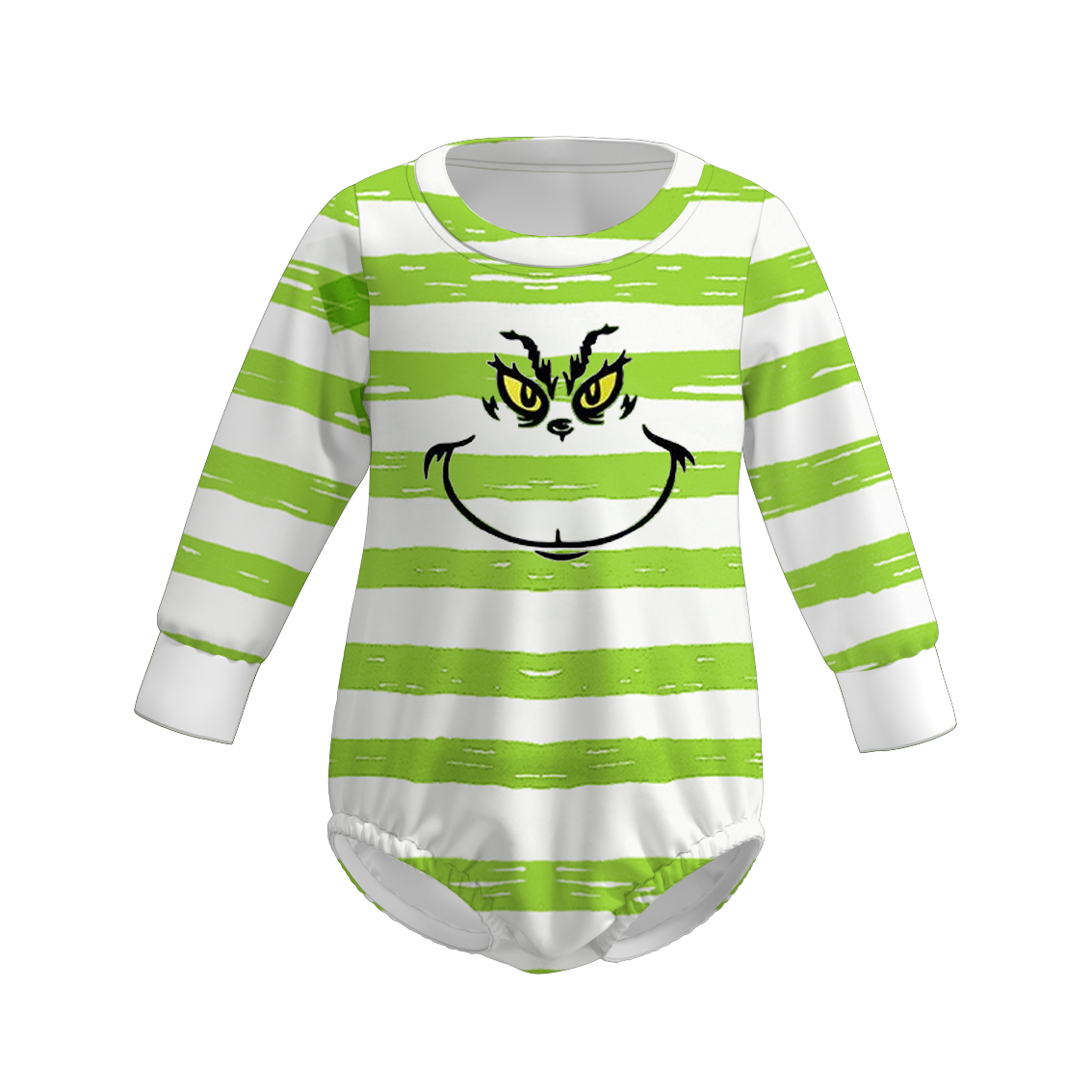 （Pre Order）Family Christmas Cartoon Print Top&Romper