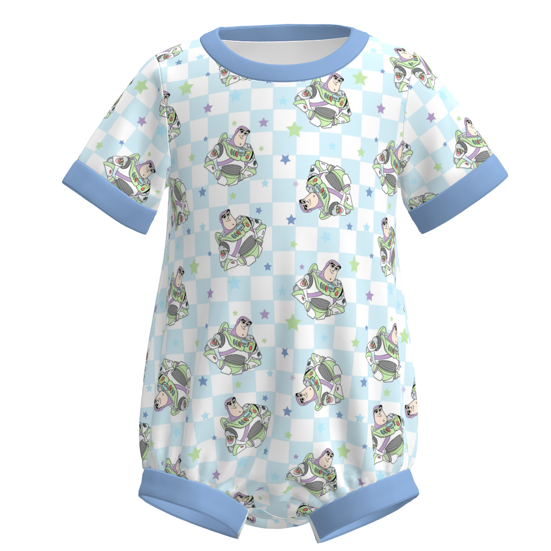 （Pre Order）Toddler Boys Spring&Summer Cartoon Print Romper