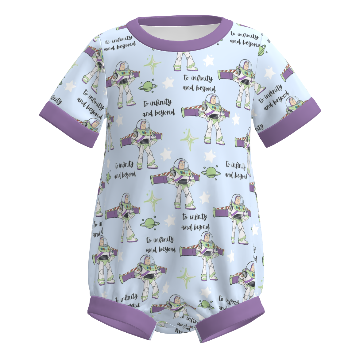 （Pre Order）Toddler Boys Spring&Summer Cartoon Print Romper