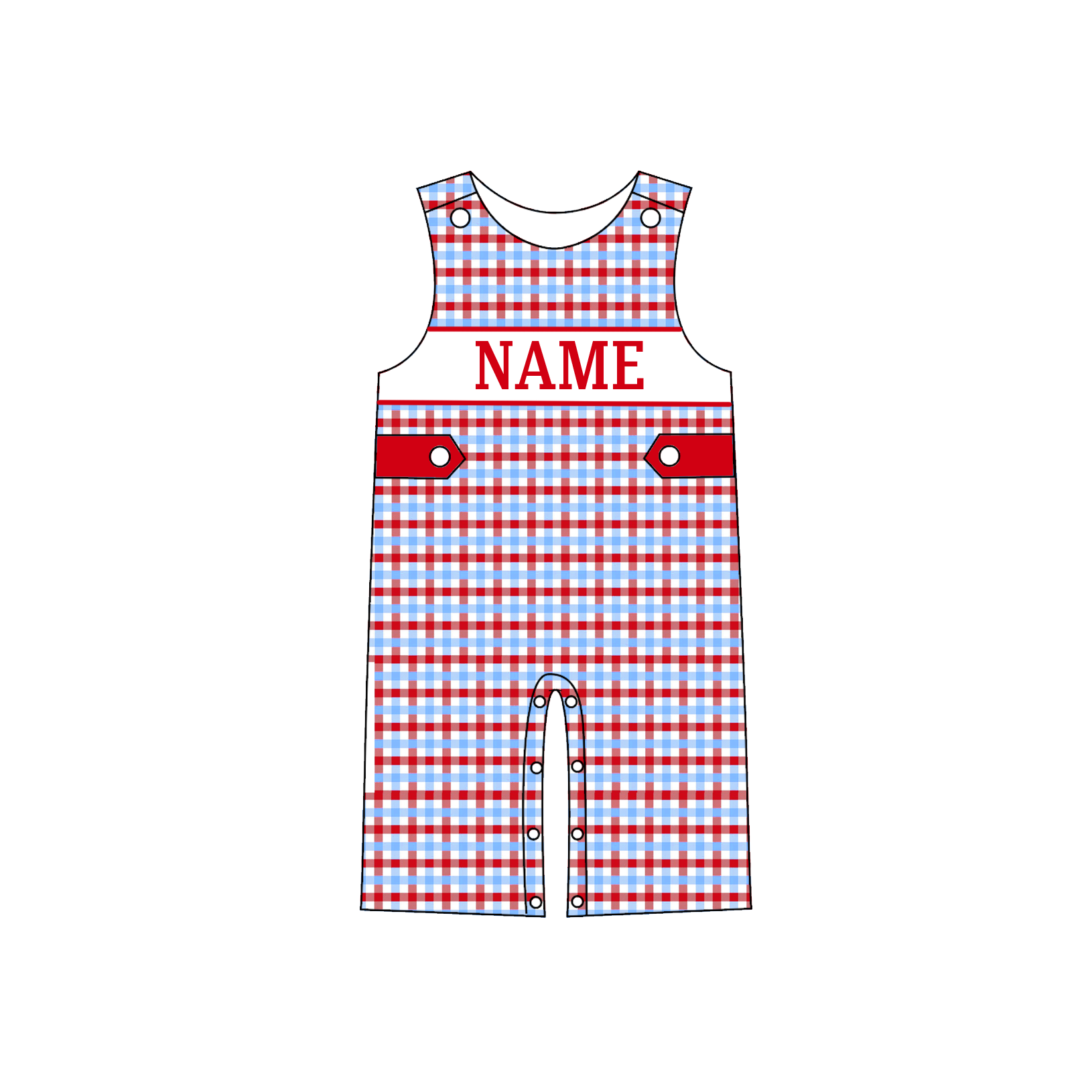 （Pre Order）Brothers Valentine's Day&Mother's Day Embroidery Smocked Top&Romper