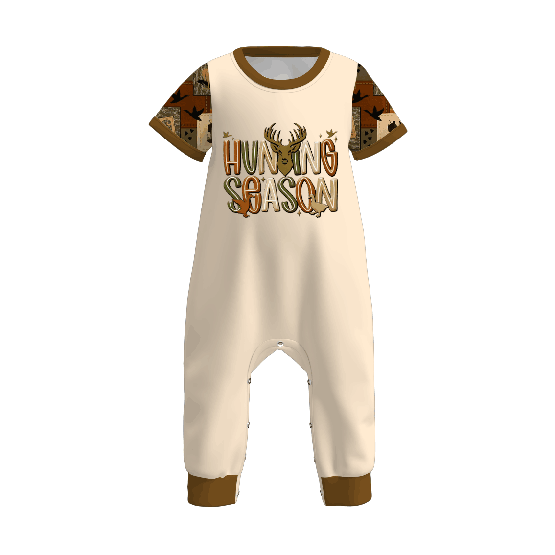 （Pre Order）Brothers Spring and Summer Print Set＆Romper