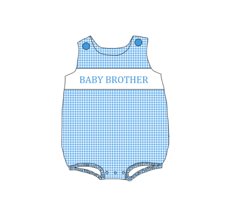 （Pre Order）Siblings Spring&Summer Embroidery Smocked Dress,Set&Romper