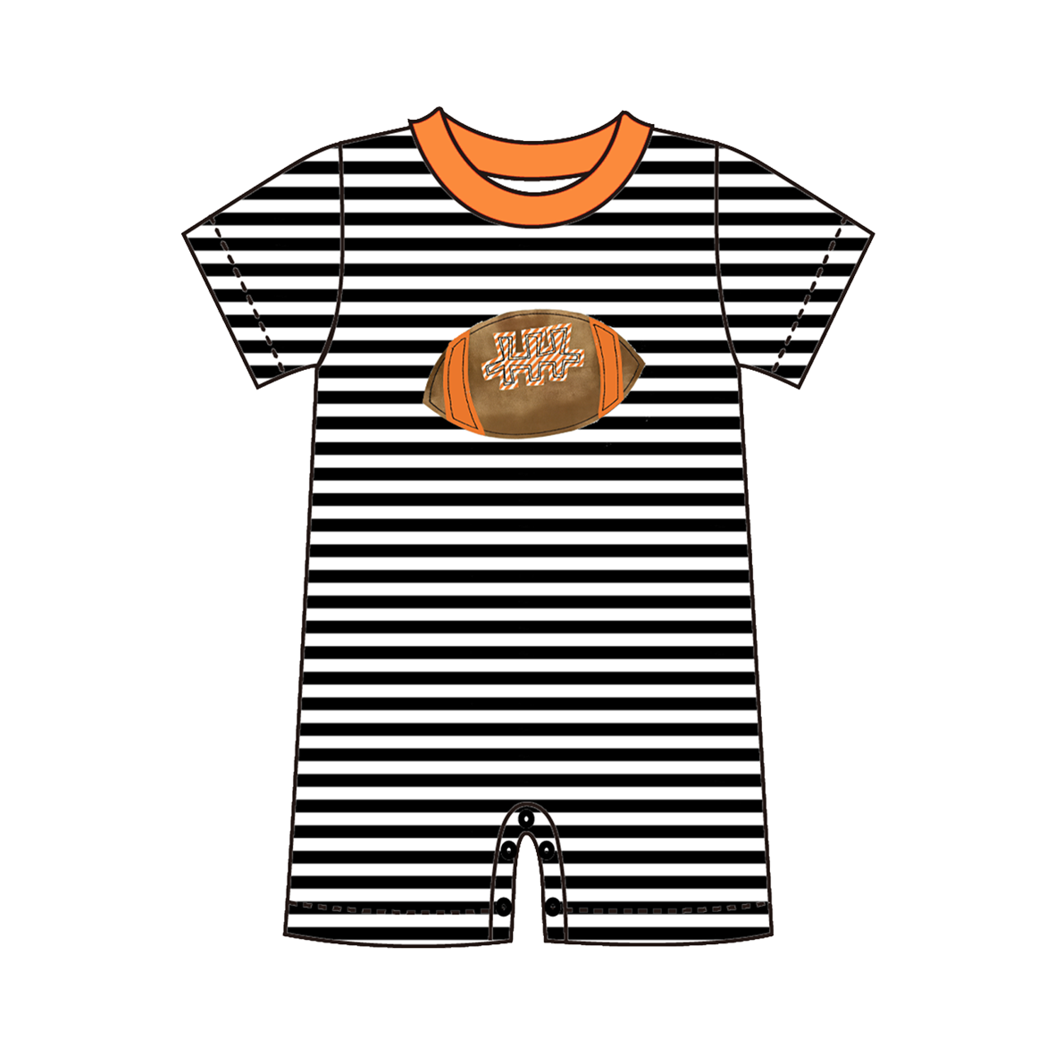 （Pre Order）Siblings Spring&Summer Football Applique Dress,Set&Romper