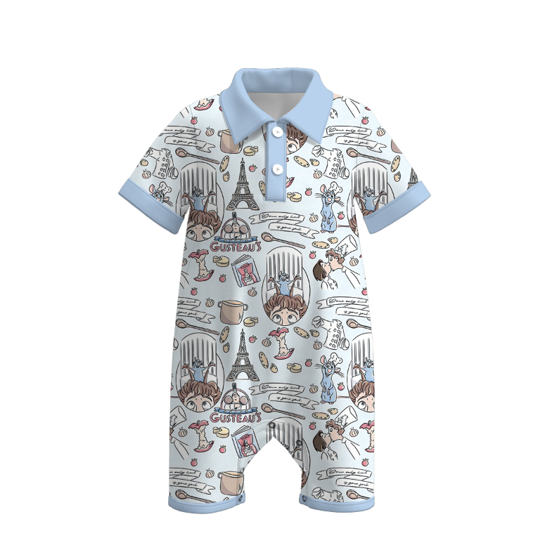 （Pre Order）Siblings Spring&Summer Cartoon Print Dress,Set,Top&Romper