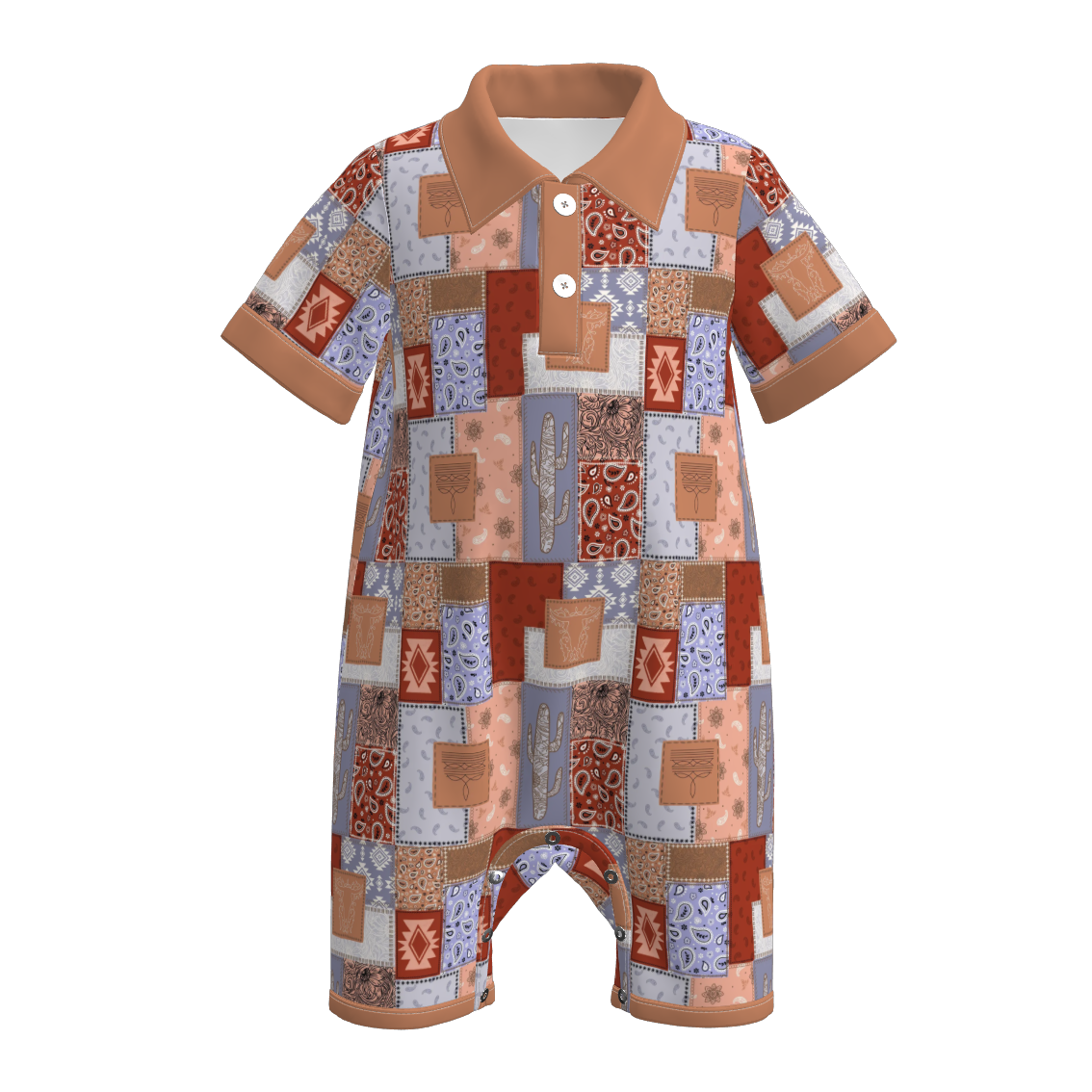 （Pre Order）Brothers Spring&Summer Print Top&Romper