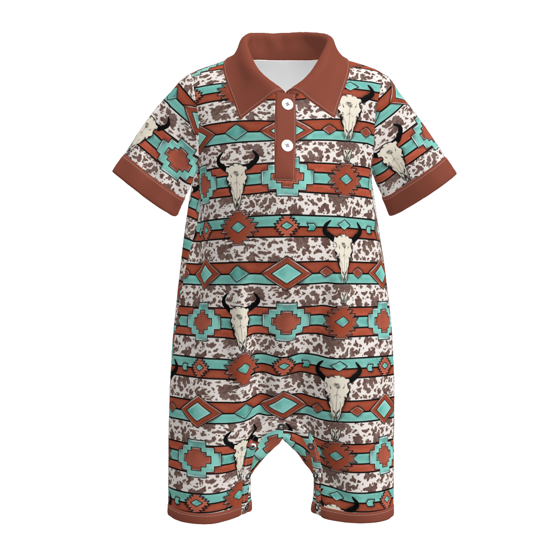 （Pre Order）Brothers Spring&Summer Print Top&Romper