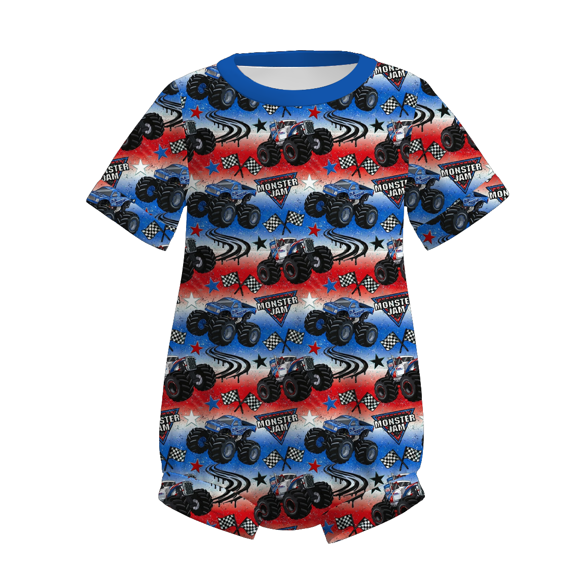 （Pre Order）Brothers Spring&Summer Boots Print Set&Romper