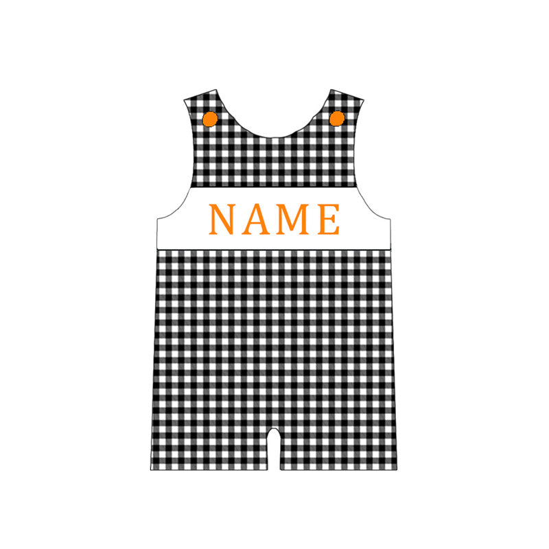 （Pre Order）Siblings Halloween Embroidery Smocked Dress,Set&Romper