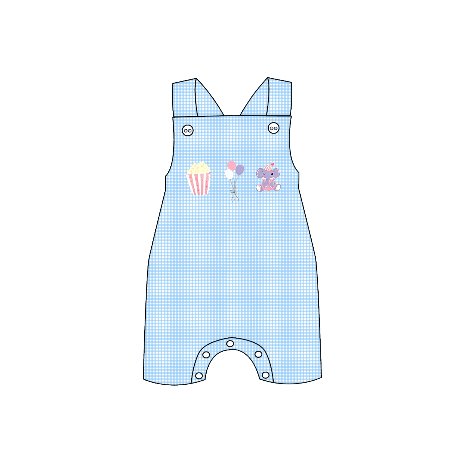 （Weekly Pre-Order）Siblings Amusement Park Embroidery Dress&Romper（Ends Wednesday）