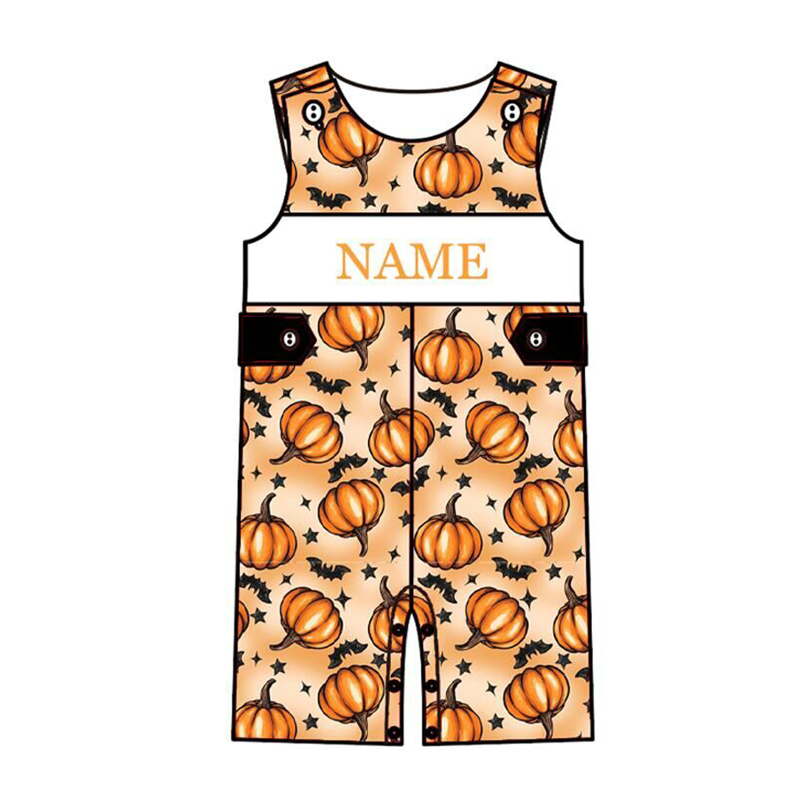 （Weekly Pre-Order）Siblings Pumpkin Embroidery Smocked Dress,Set&Romper（Ends 8.23）