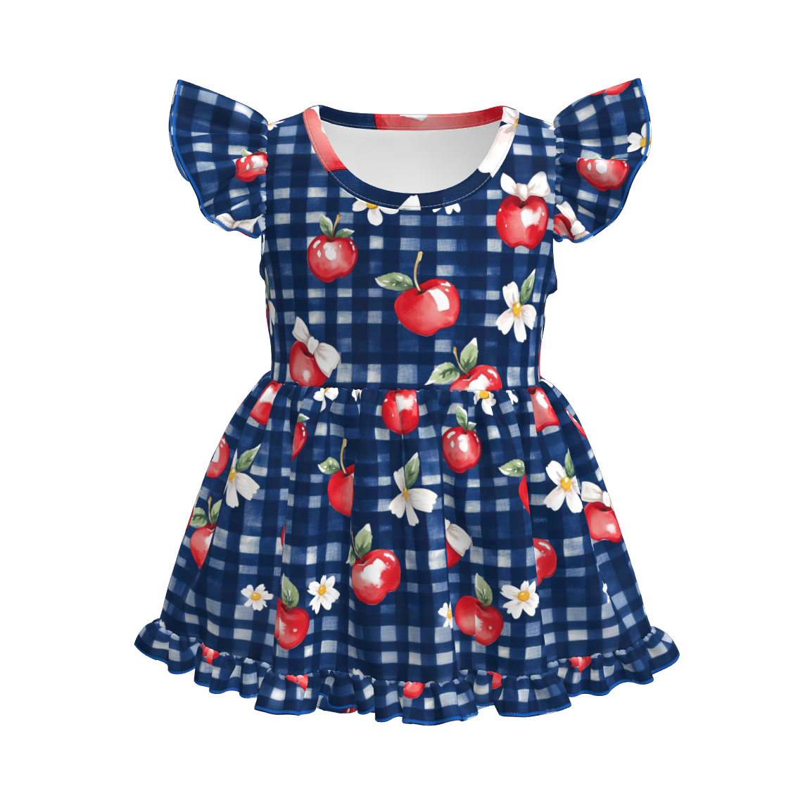 （Pre Order）Sisters Patriotic Print Dress＆Romper