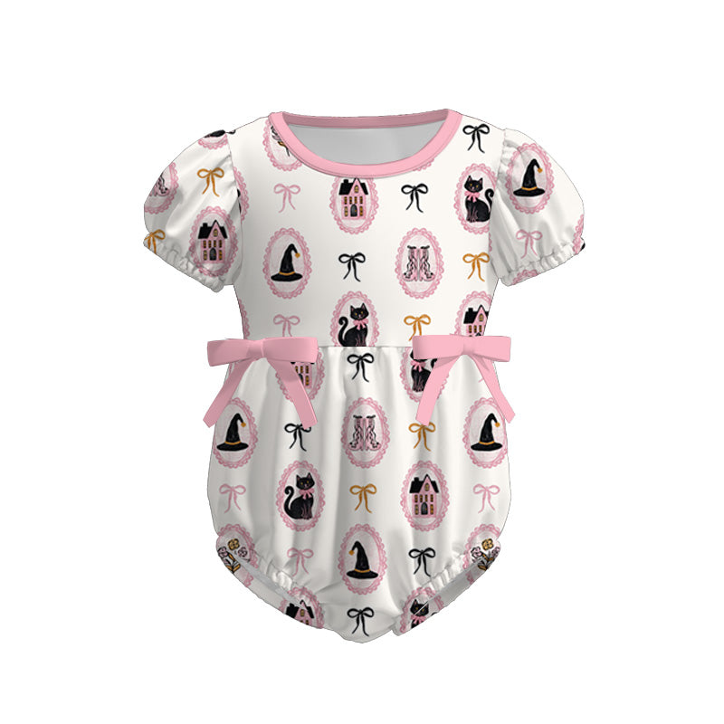（Pre Order）Family Halloween Cartoon Print Dress,Pajamas＆Romper