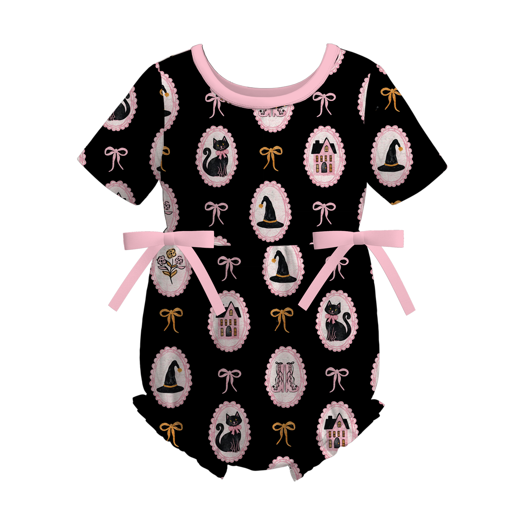 （Pre Order）Family Halloween Print Dress,Set,Jumpsuit＆Romper