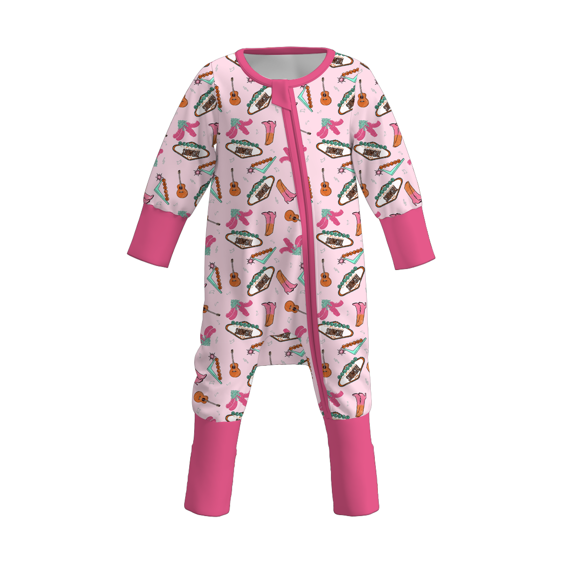 （Pre Order）Family Football Print Dress,Top＆Romper