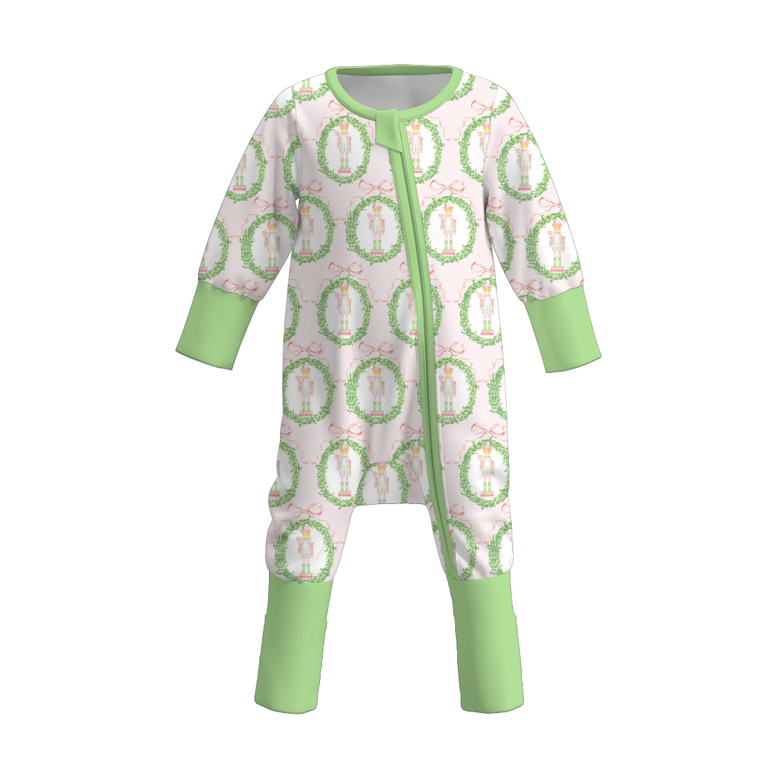 （Pre Order）Sisters Christmas Print Top&Romper