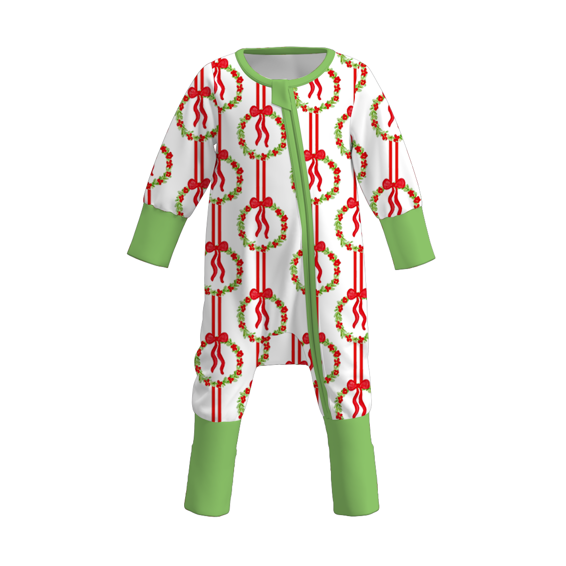 （Pre Order）Sisters Christmas Print Top&Romper