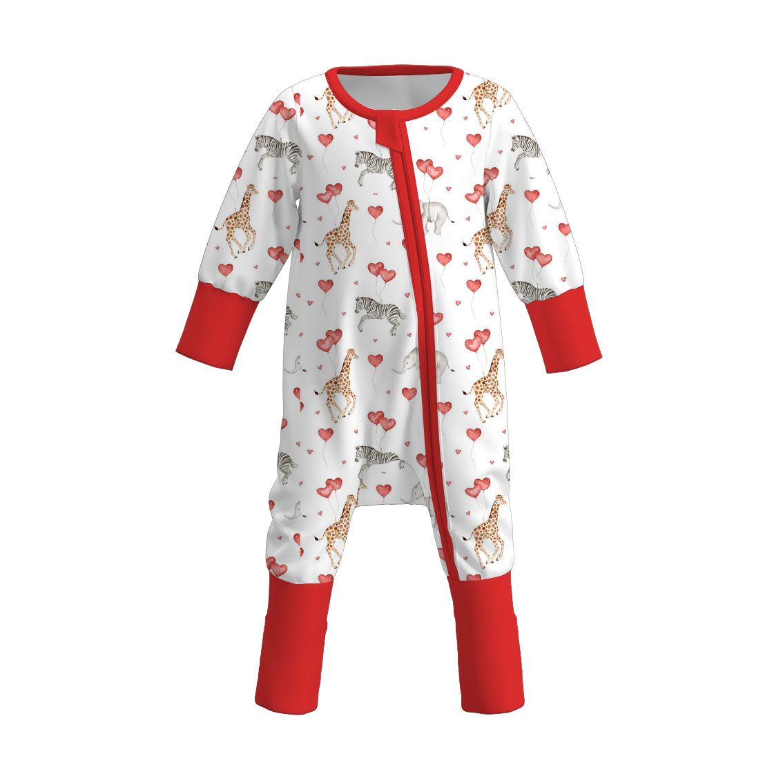 （Pre Order）Sisters Valentine's Day Print Set&Romper