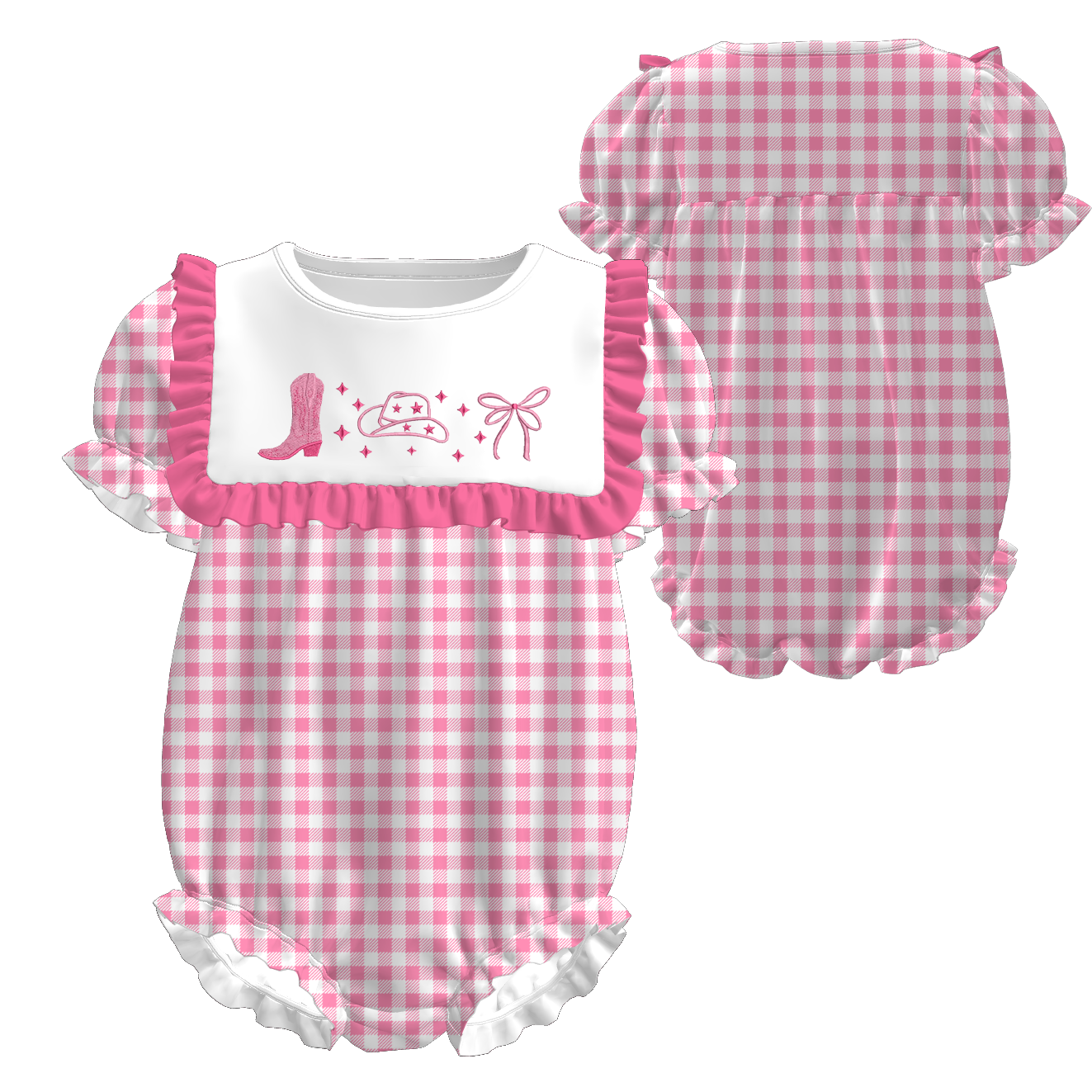 （Pre Order）Sisters Spring&Summer Boots Embroidery Dress&Romper