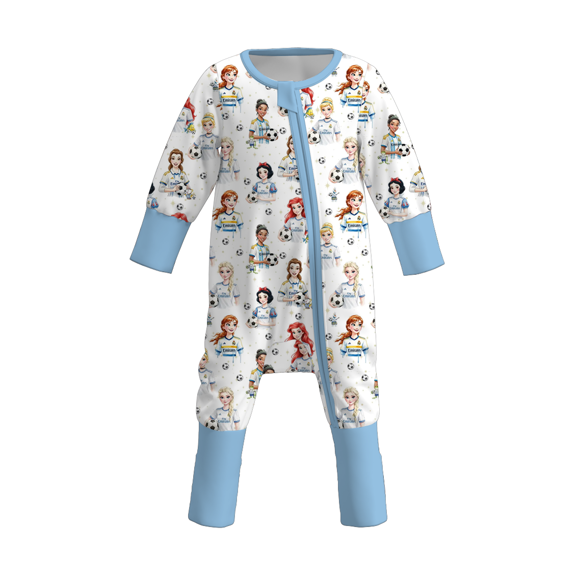 （Pre Order）Sisters Spring&Summer Football Princess Print Dress,Pants&Romper