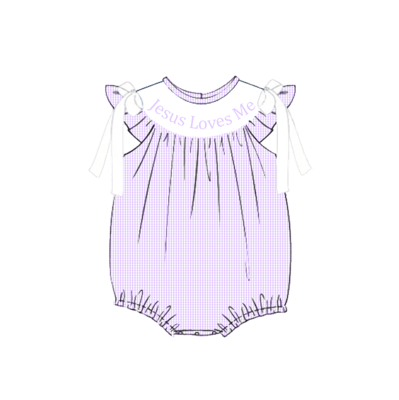 （Pre Order）Siblings Easter Embroidery Smocked Dress,Set&Romper