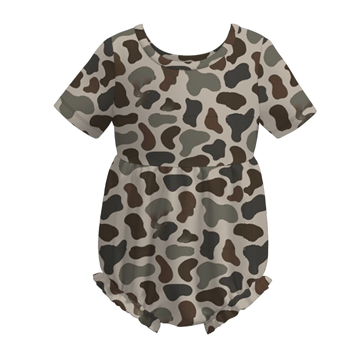 （Pre Order）Family Father's Day Camouflage Print Dress,Set,Top&Romper