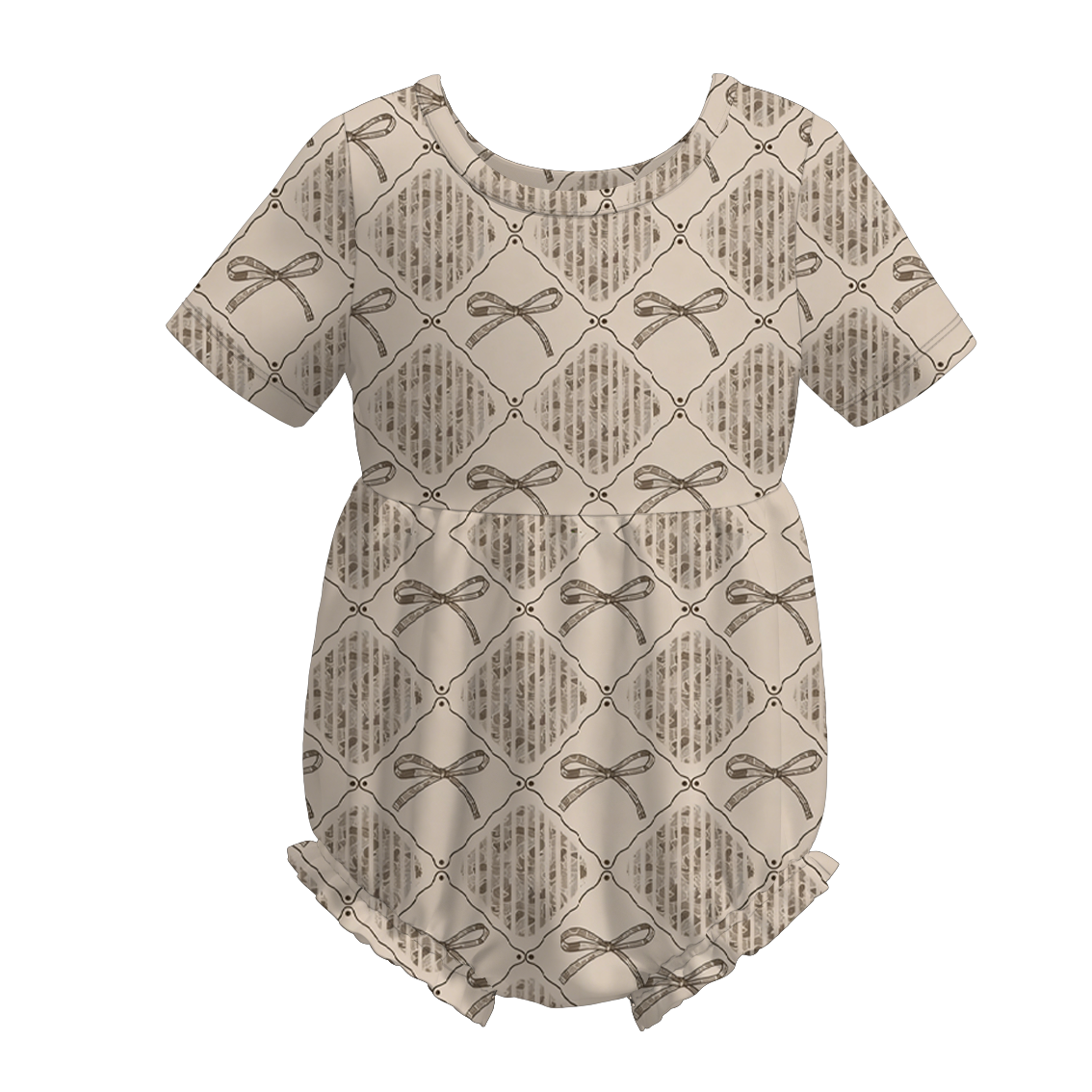 （Pre Order）Family Hunting Season Print Dress,Set,Top&Romper