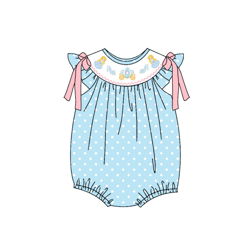 （Pre Order）Sisters Spring&Summer Princess Embroidery Smocked Dress,Set&Romper
