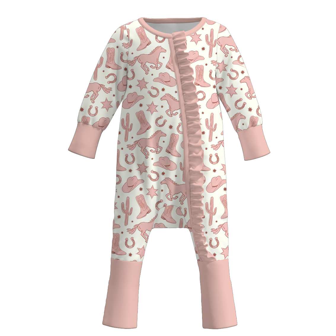 （Pre Order+Prepack Zone）Siblings Fall Boots Print Dress,Set&Romper