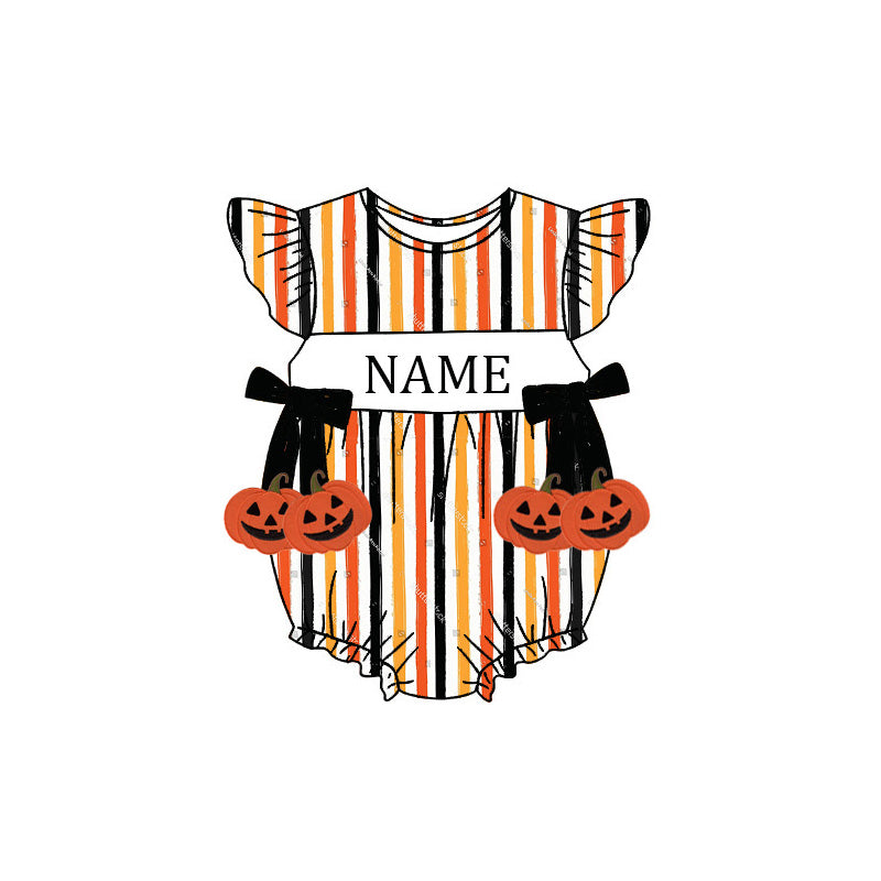 （Pre Order）Siblings Halloween Embroidery Smocked Dress,Set&Romper