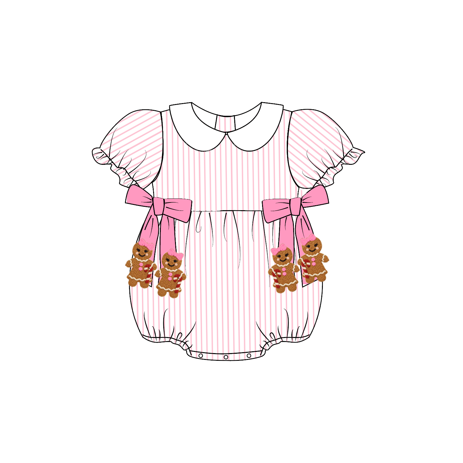 （Weekly Pre-Order）Sisters Christmas Embroidery Dress,Scallop Set&Romper（Ends 9.6）
