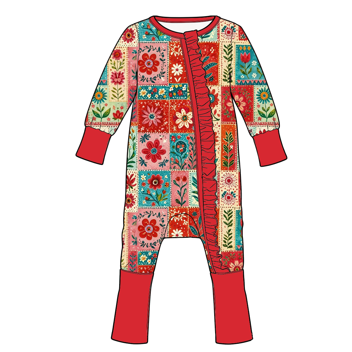 （Weekly Pre-Order）Sisters Fall Floral Print Dress,Set&Romper（Ends 9.20）