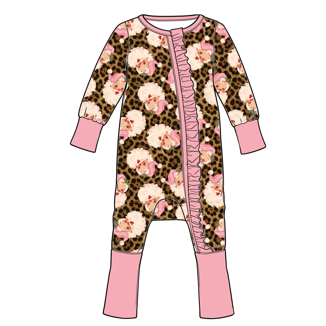 （Pre Order）Sisters Christmas Print Dress&Romper