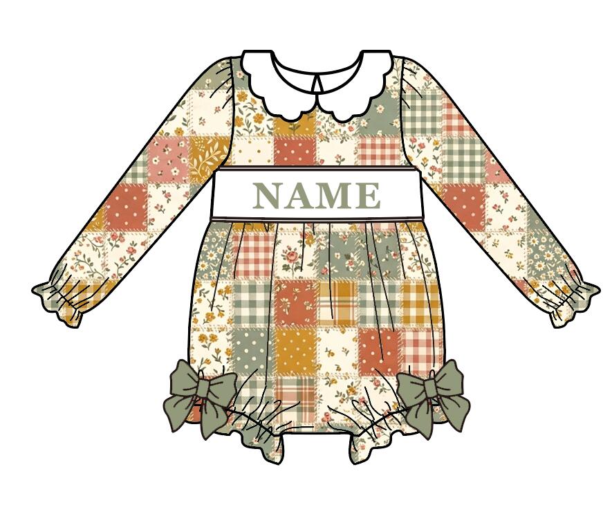 （Weekly Pre-Order）Sisters Christmas Embroidery Smocked Dress,Set&Romper（Ends 10.6）