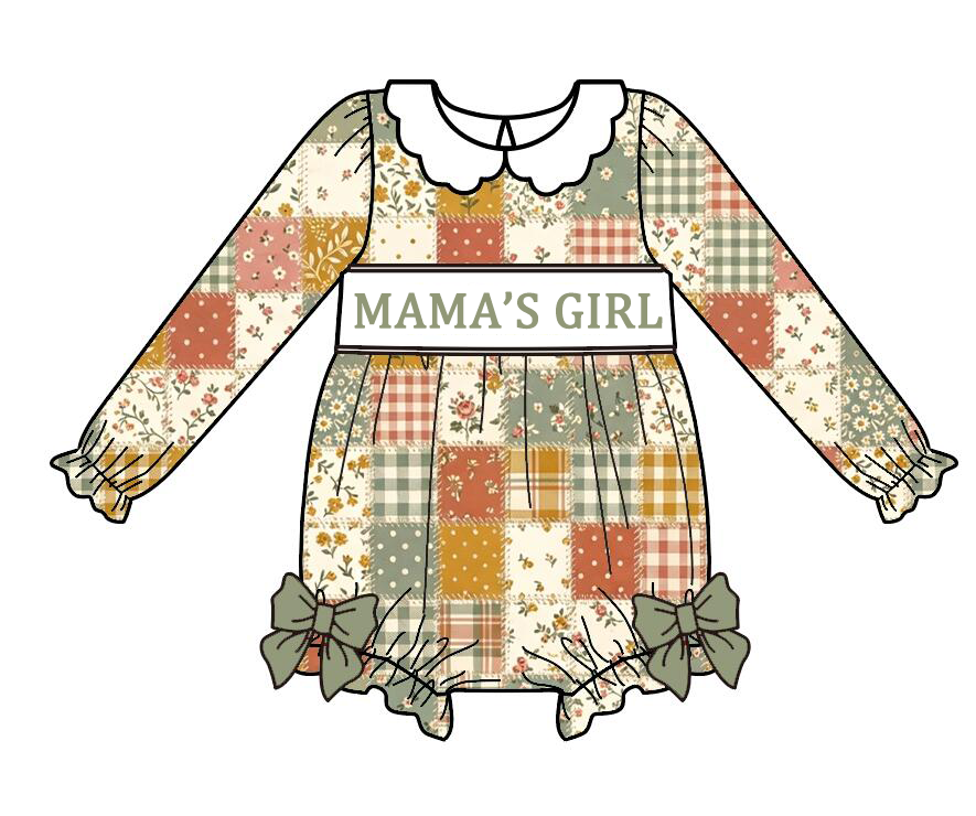 （Weekly Pre-Order）Sisters Christmas Embroidery Smocked Dress,Set&Romper（Ends 10.6）