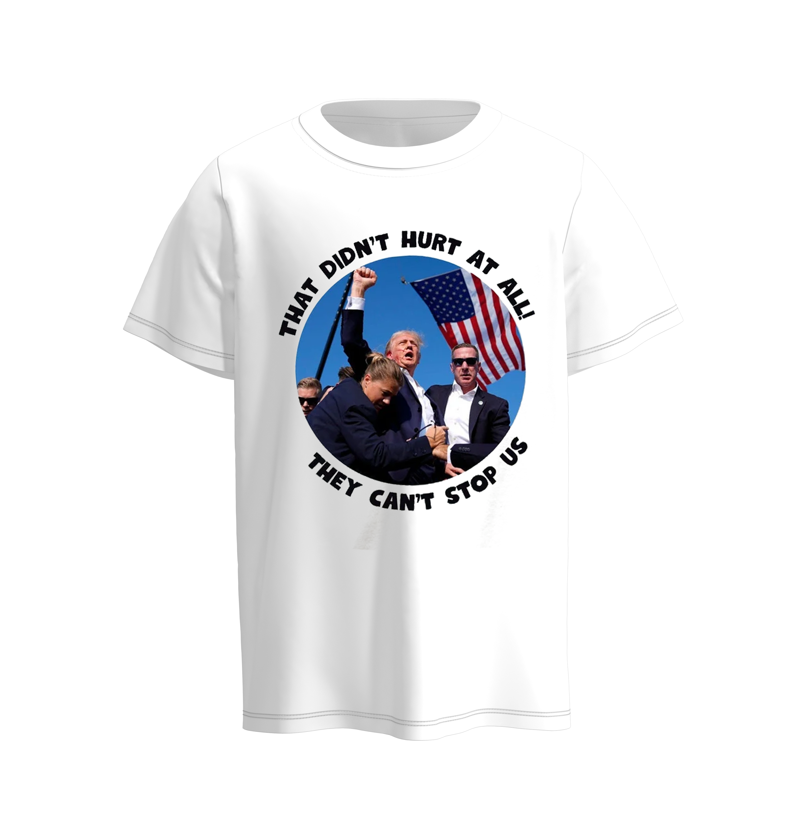 （Pre Order）Trump Rally Shooter White T-shirt